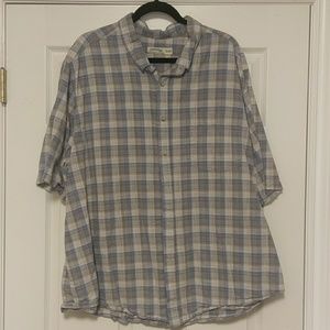 EUV short sleeve button down Oxford shirt